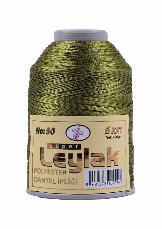 LEYLAK POLYESTER DANTEL İPİ 100 GR NO 50 6 ADET - Thumbnail