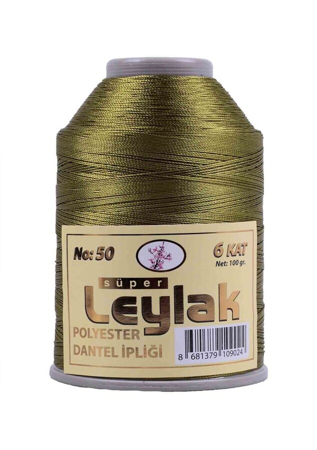 LEYLAK POLYESTER DANTEL İPİ 100 GR NO 50 6 ADET - Thumbnail