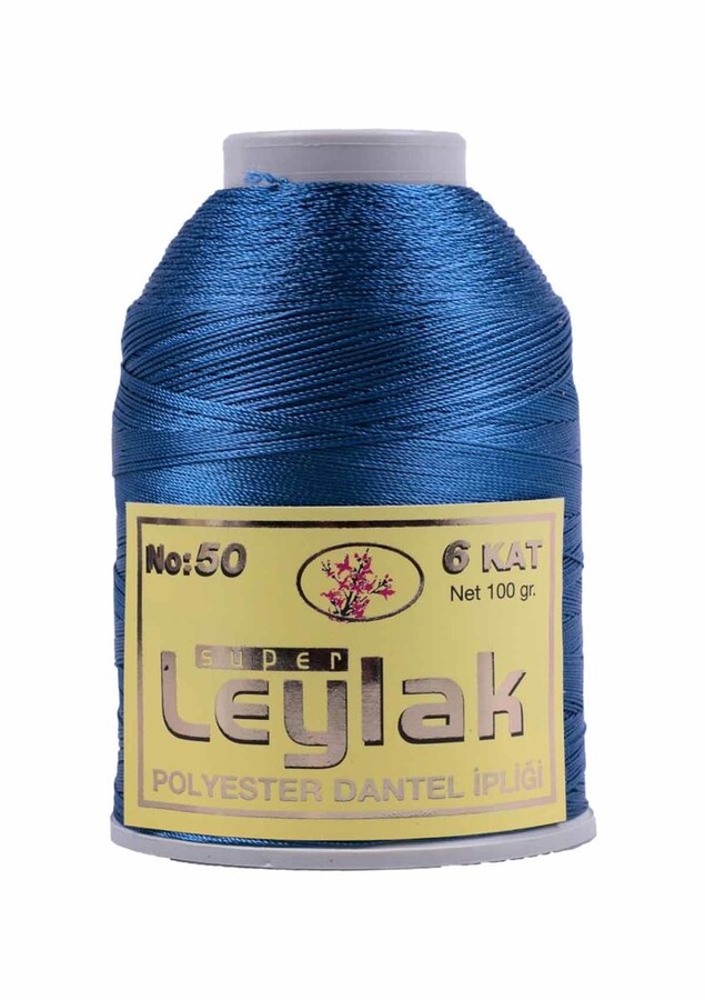 LEYLAK POLYESTER DANTEL İPİ 100 GR NO 50 6 ADET - Thumbnail