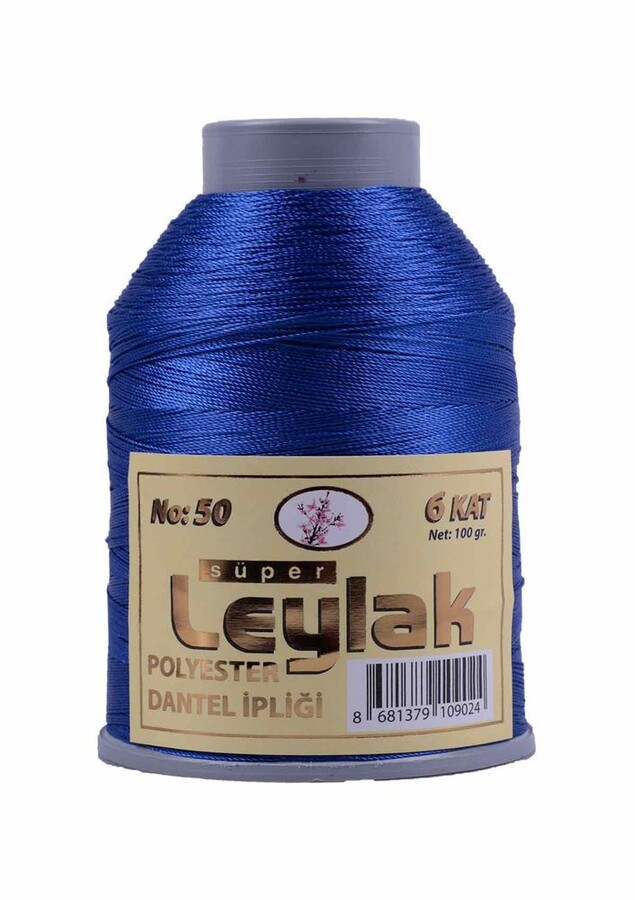 LEYLAK POLYESTER DANTEL İPİ 100 GR NO 50 6 ADET - Thumbnail