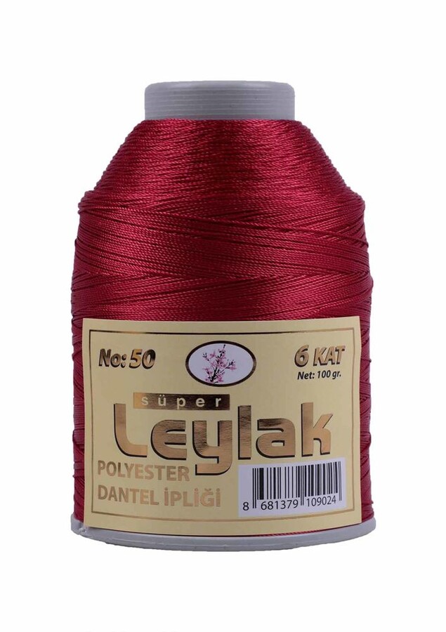 LEYLAK POLYESTER DANTEL İPİ 100 GR NO 50 6 ADET - Thumbnail