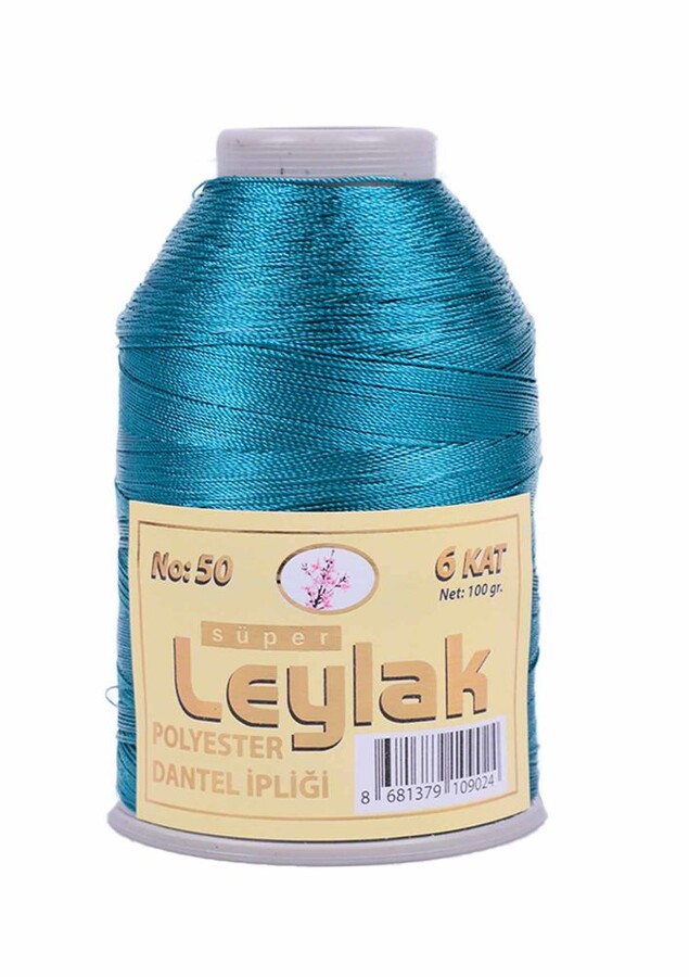 LEYLAK POLYESTER DANTEL İPİ 100 GR NO 50 6 ADET - Thumbnail