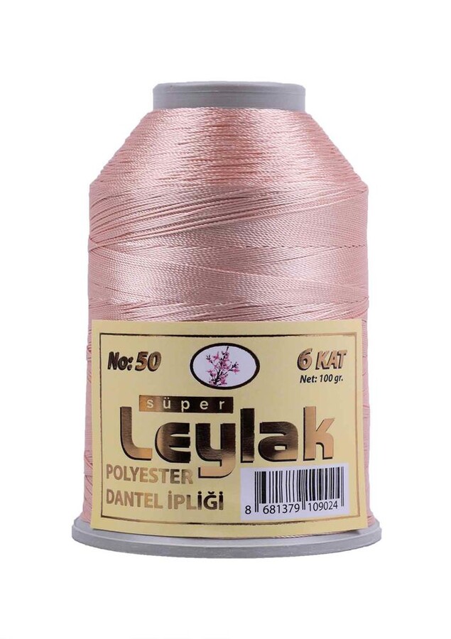 LEYLAK POLYESTER DANTEL İPİ 100 GR NO 50 6 ADET - Thumbnail