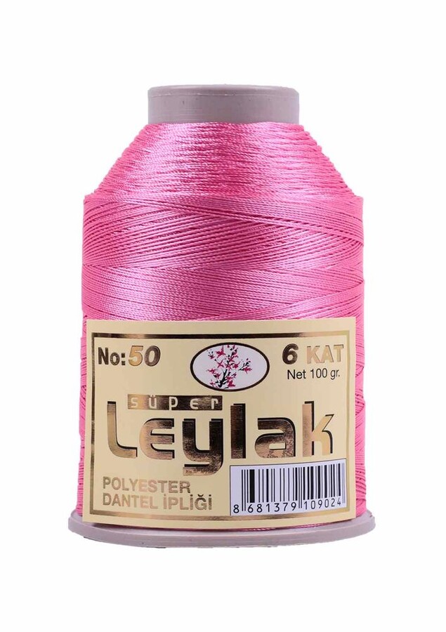 LEYLAK POLYESTER DANTEL İPİ 100 GR NO 50 6 ADET - Thumbnail