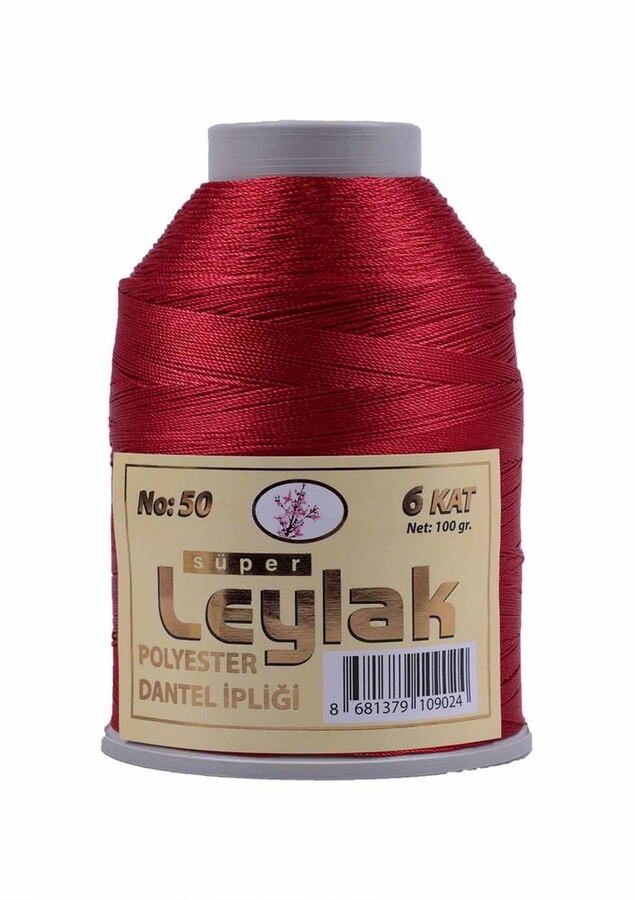 LEYLAK POLYESTER DANTEL İPİ 100 GR NO 50 6 ADET - Thumbnail