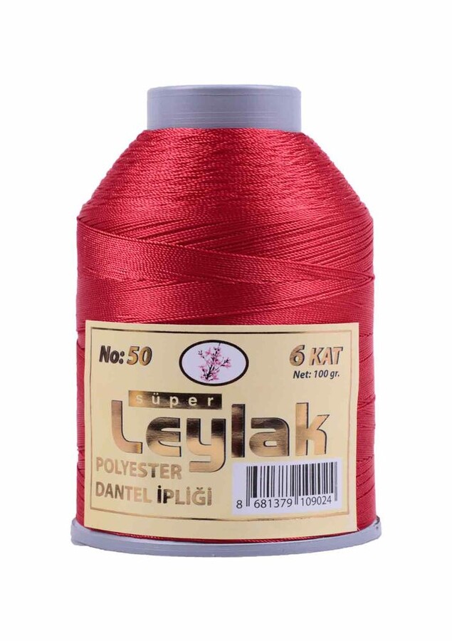 LEYLAK POLYESTER DANTEL İPİ 100 GR NO 50 6 ADET - Thumbnail