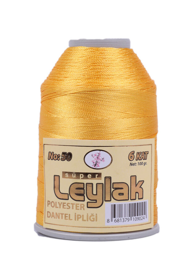 LEYLAK POLYESTER DANTEL İPİ 100 GR NO 50 6 ADET - Thumbnail