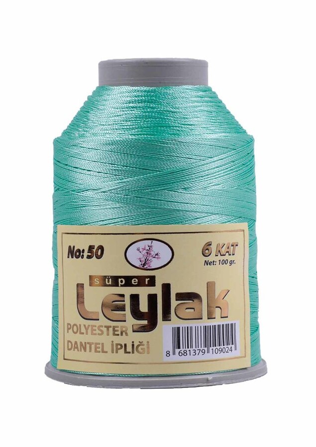 LEYLAK POLYESTER DANTEL İPİ 100 GR NO 50 6 ADET - Thumbnail