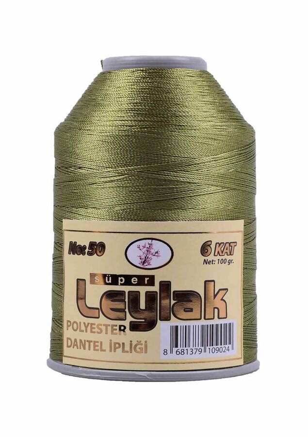 LEYLAK POLYESTER DANTEL İPİ 100 GR NO 50 6 ADET - Thumbnail