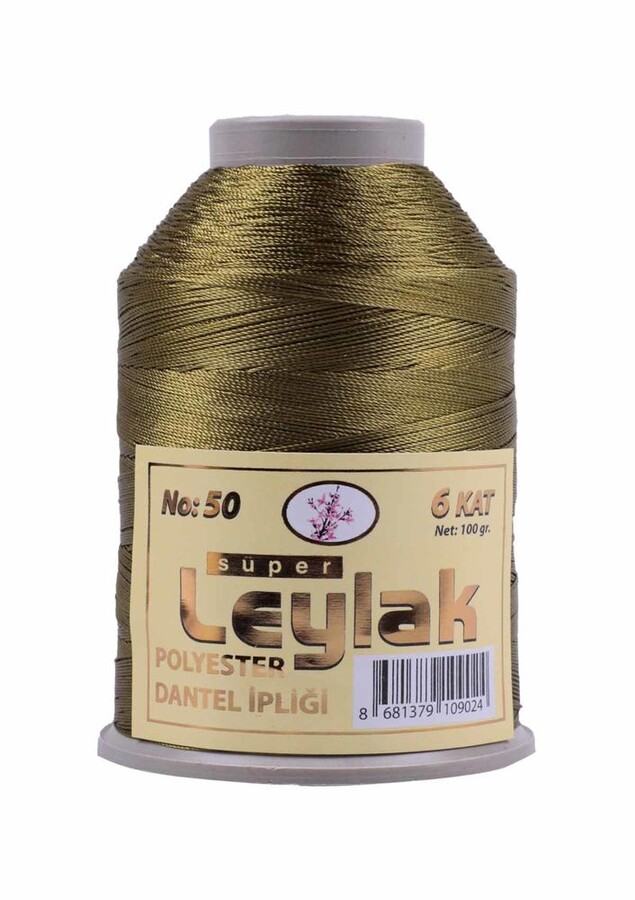 LEYLAK POLYESTER DANTEL İPİ 100 GR NO 50 6 ADET - Thumbnail