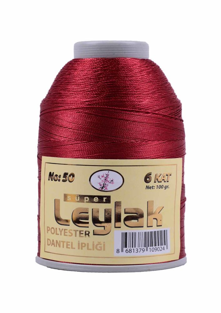 LEYLAK POLYESTER DANTEL İPİ 100 GR NO 50 6 ADET