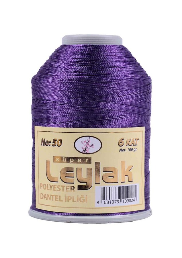 LEYLAK POLYESTER DANTEL İPİ 100 GR NO 50 6 ADET - Thumbnail