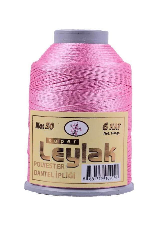 LEYLAK POLYESTER DANTEL İPİ 100 GR NO 50 6 ADET - Thumbnail