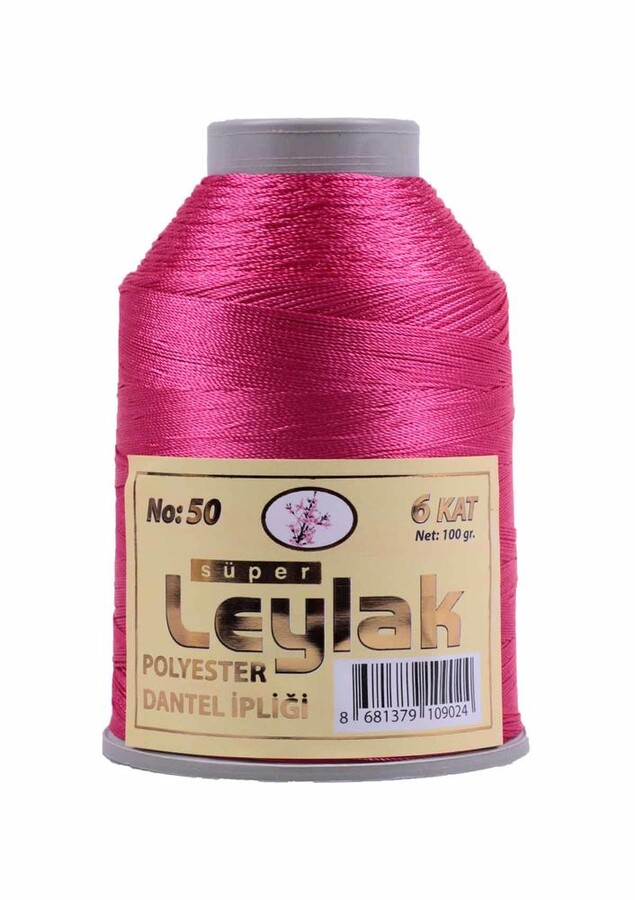 LEYLAK POLYESTER DANTEL İPİ 100 GR NO 50 6 ADET - Thumbnail