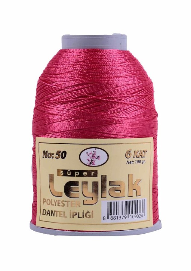 LEYLAK POLYESTER DANTEL İPİ 100 GR NO 50 6 ADET - Thumbnail