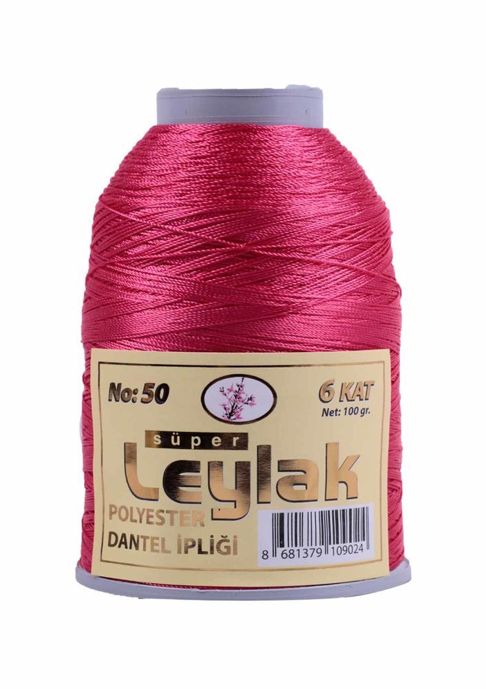 LEYLAK POLYESTER DANTEL İPİ 100 GR NO 50 6 ADET