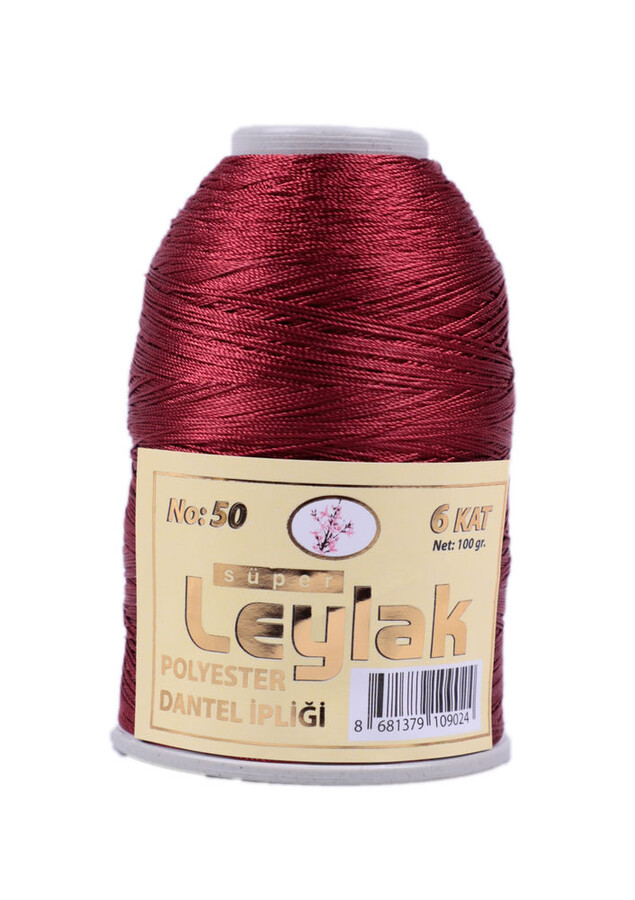 LEYLAK POLYESTER DANTEL İPİ 100 GR NO 50 6 ADET - Thumbnail