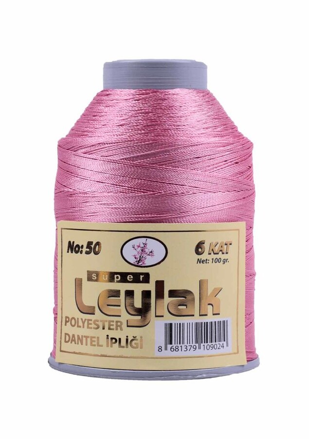 LEYLAK POLYESTER DANTEL İPİ 100 GR NO 50 6 ADET - Thumbnail