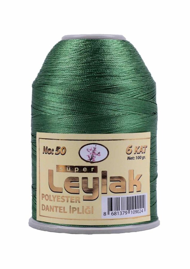 LEYLAK POLYESTER DANTEL İPİ 100 GR NO 50 6 ADET - Thumbnail