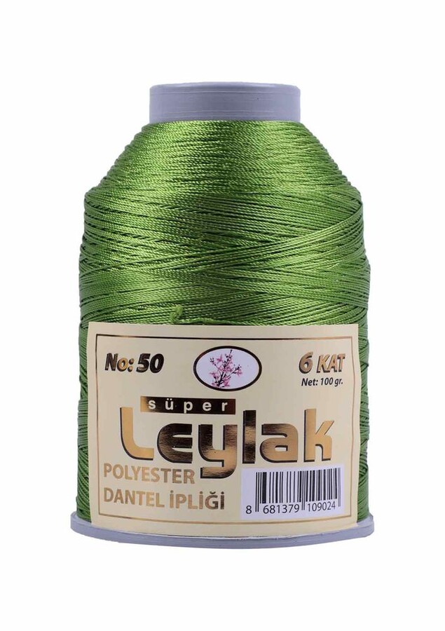 LEYLAK POLYESTER DANTEL İPİ 100 GR NO 50 6 ADET - Thumbnail