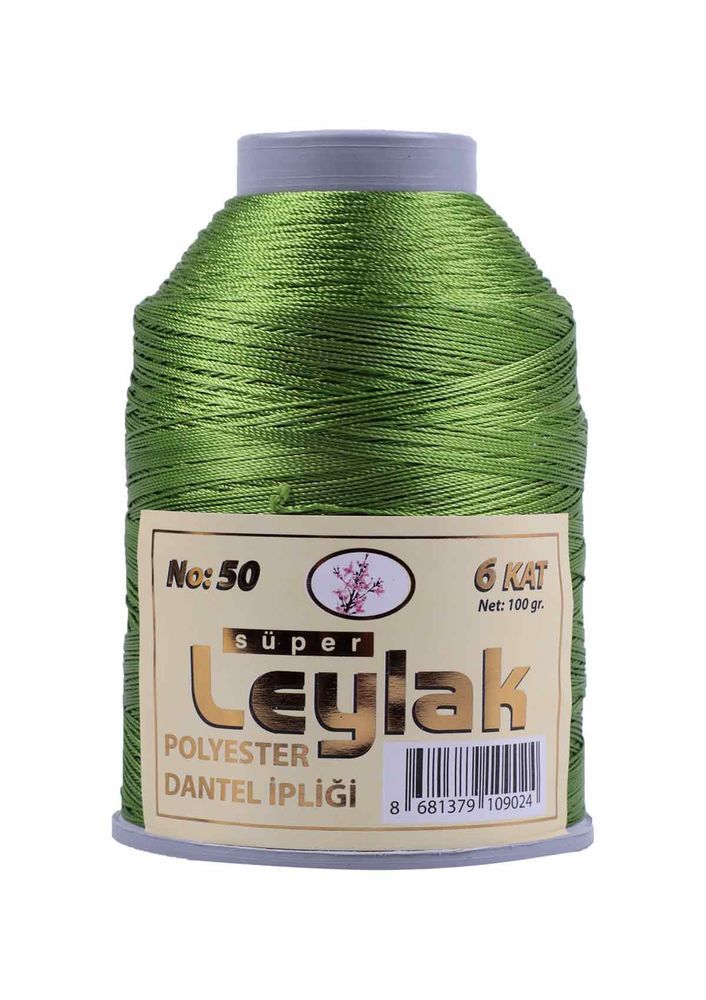 LEYLAK POLYESTER DANTEL İPİ 100 GR NO 50 6 ADET