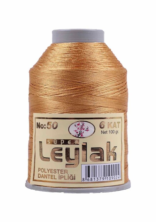 LEYLAK POLYESTER DANTEL İPİ 100 GR NO 50 6 ADET - Thumbnail