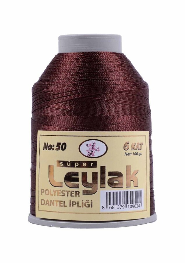 LEYLAK POLYESTER DANTEL İPİ 100 GR NO 50 6 ADET - Thumbnail