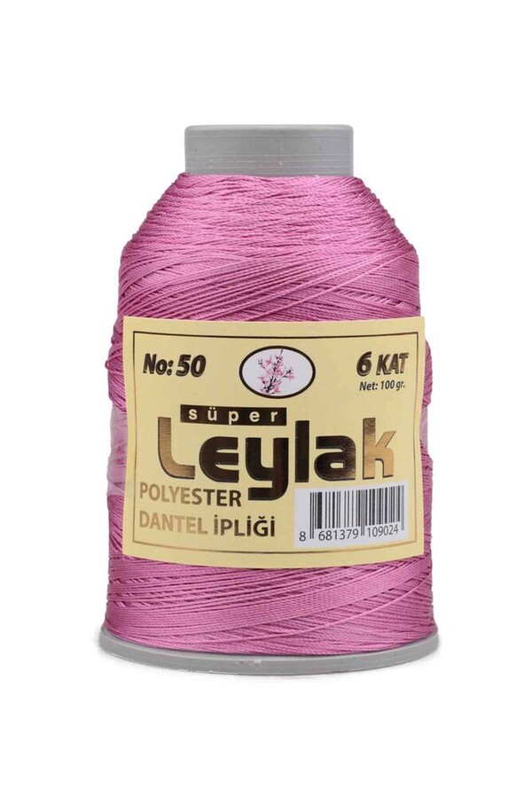 LEYLAK POLYESTER DANTEL İPİ 100 GR NO 50 6 ADET - Thumbnail