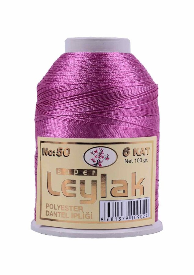 LEYLAK POLYESTER DANTEL İPİ 100 GR NO 50 6 ADET - Thumbnail