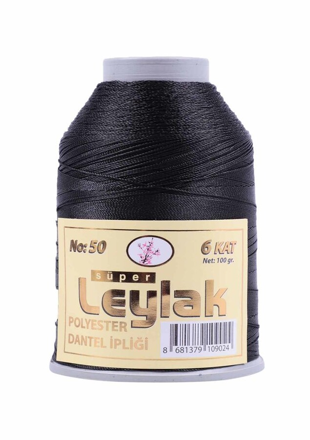 LEYLAK POLYESTER DANTEL İPİ 100 GR NO 50 6 ADET - Thumbnail