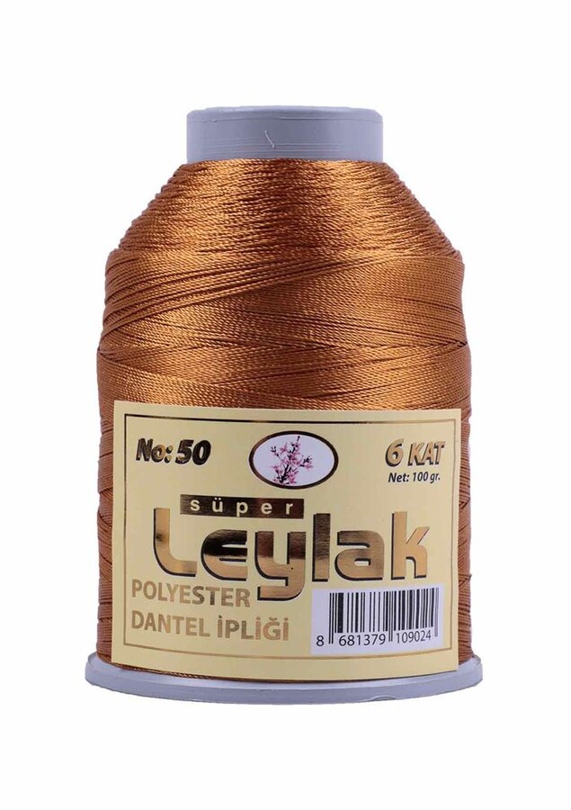 LEYLAK POLYESTER DANTEL İPİ 100 GR NO 50 6 ADET - Thumbnail