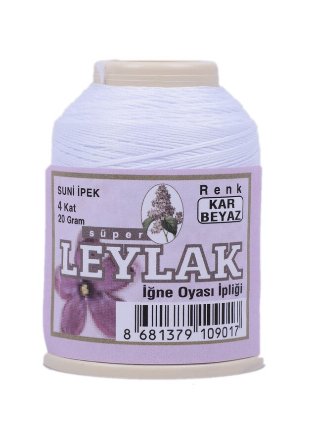 LEYLAK SUNİ İPEK OYA İPİ 20 GR 10 ADET - Thumbnail