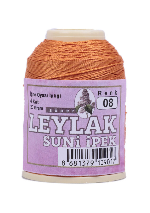 LEYLAK SUNİ İPEK OYA İPİ 20 GR 10 ADET - Thumbnail