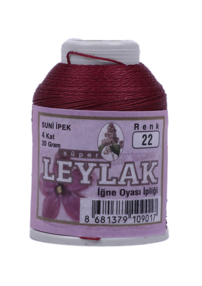 LEYLAK SUNİ İPEK OYA İPİ 20 GR 10 ADET