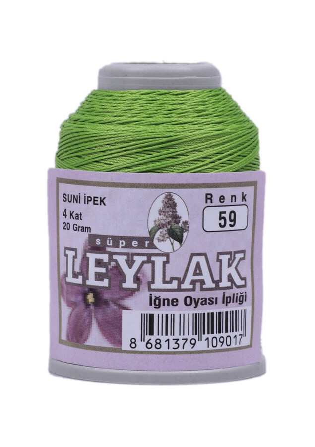 LEYLAK SUNİ İPEK OYA İPİ 20 GR 10 ADET - Thumbnail