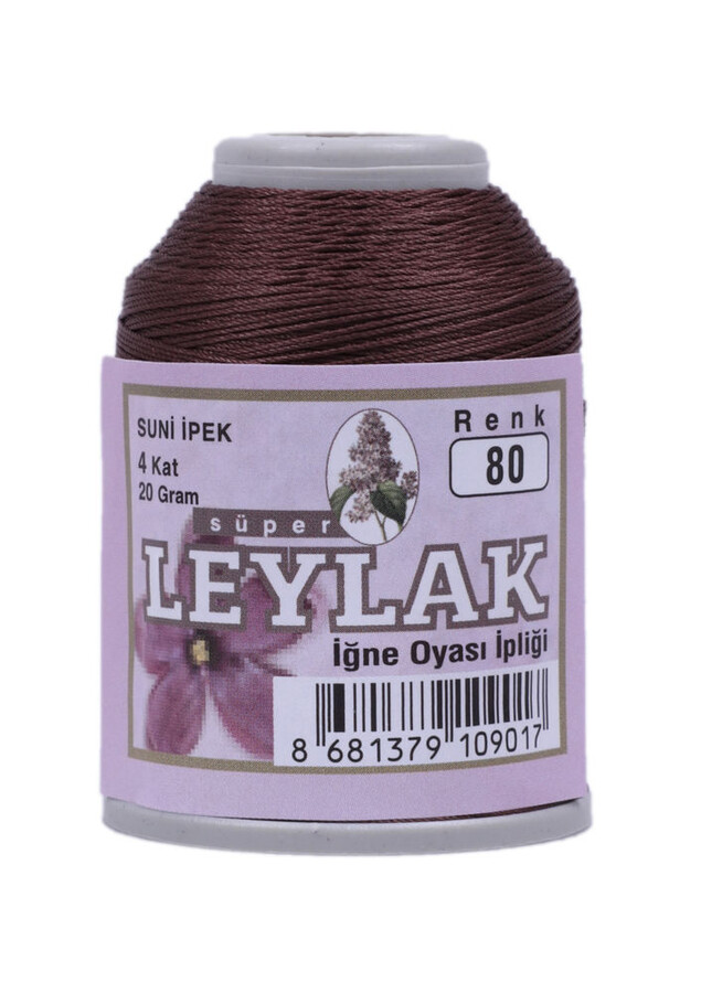 LEYLAK SUNİ İPEK OYA İPİ 20 GR 10 ADET - Thumbnail