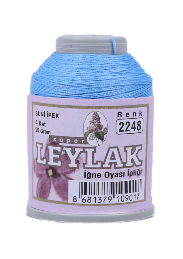 LEYLAK SUNİ İPEK OYA İPİ 20 GR 10 ADET - Thumbnail