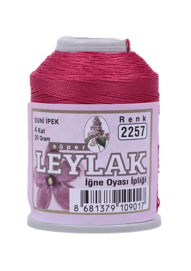 LEYLAK SUNİ İPEK OYA İPİ 20 GR 10 ADET - Thumbnail