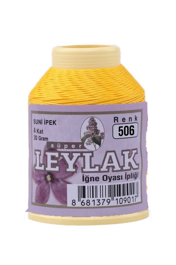 LEYLAK SUNİ İPEK OYA İPİ 20 GR 10 ADET - Thumbnail