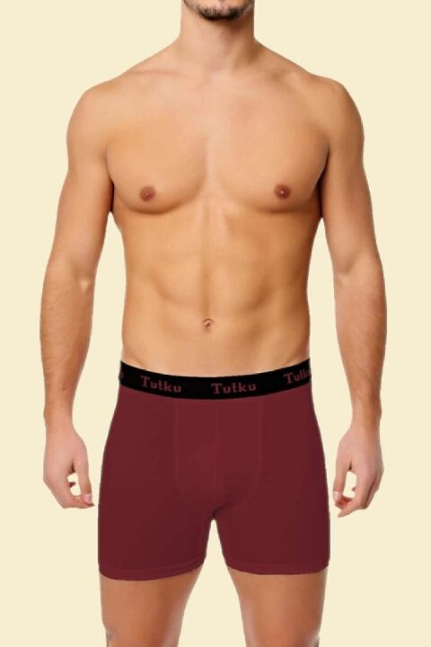 TUTKU ERKEK ELASTAN SPOR BOXER TER0400 6 ADET