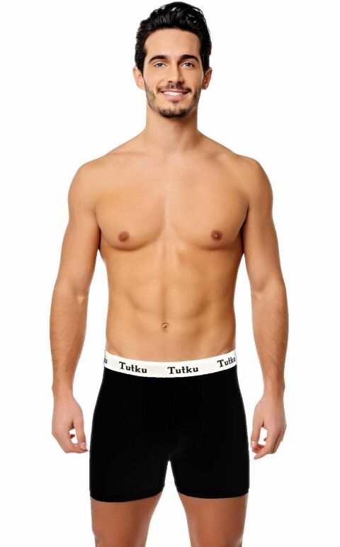 TUTKU ERKEK ELASTAN SPOR BOXER TER0400 6 ADET